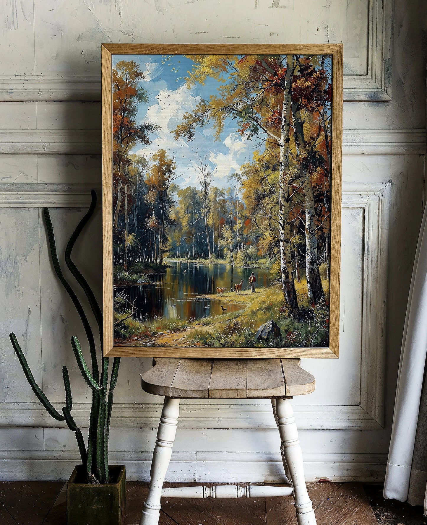 Tranquil Woodland Scene - Digital Art Print | Art Academi Wall Art | Instant Download